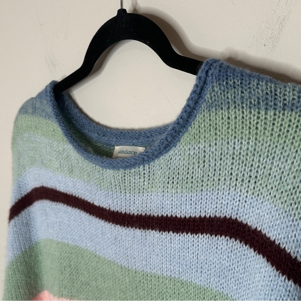 Sundance Wool Blend Size Small Colorful Striped S… - image 6